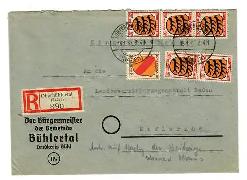 Inscrivez-vous à Oberbühlertal/Baden 1947 pour Karlsruhe