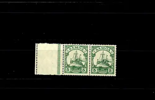 Samoa: Min. 21 LF, frais, **, couple horizontal