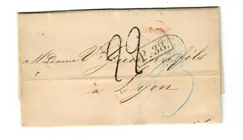 Rus: 1871: Brief nach Lyon