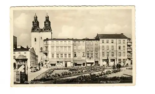 Ansichtskarte Bad Ziegenhals/Schlesien als Feldpost 1942 nach Oberschönegg