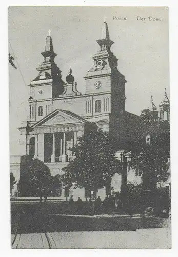 Carte de vue Posen Dom vers Vienne: Treskau