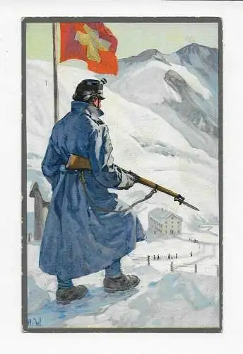 Haut-éveil au Stilfserjoch, 1916 après Immenstedt