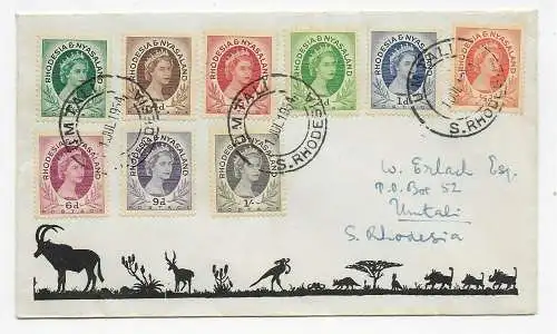 cover Umtali, Rhodesia 1954