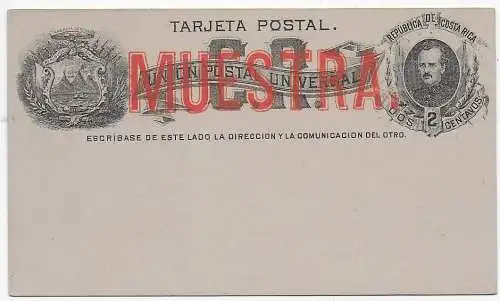 Tarjeta Postal: Muestra
