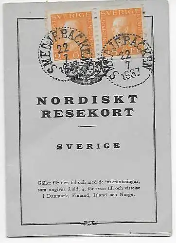 Passeport Smedjefracken 1937