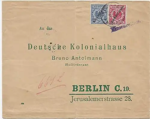 Îles Maréchal, recommandé à la maison coloniale de Berlin 1901