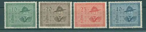 LIECHTENSTEIN 1953 Nr 315-318 postfrisch (223160)