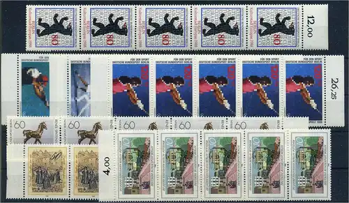 BERLIN Lot aus 1988 postfrisch (102036)