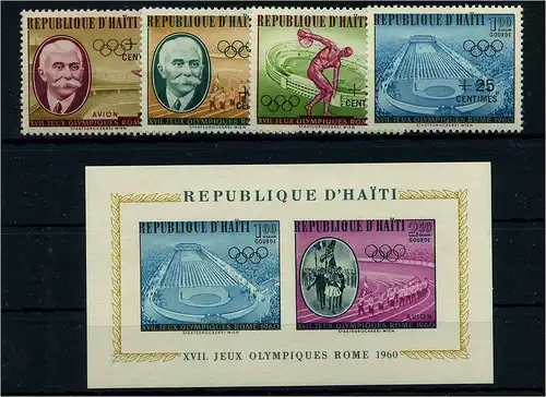 HAITI Lot aus 1960 postfrisch (105102)