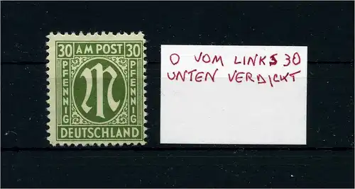 BIZONE 1945 Nr 29 postfrisch (105982)