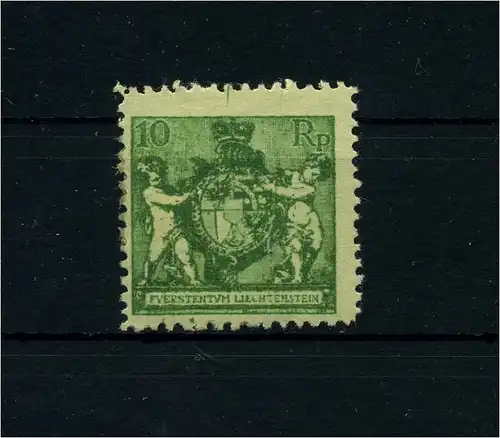 LIECHTENSTEIN 1921 Nr 50B ungebraucht (106531)