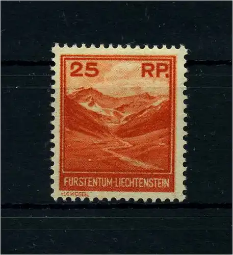 LIECHTENSTEIN 1921 Nr 119 ungebraucht (106538)