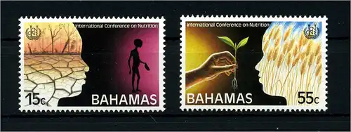 BAHAMAS 1992 Nr 788-789 postfrisch (108035)