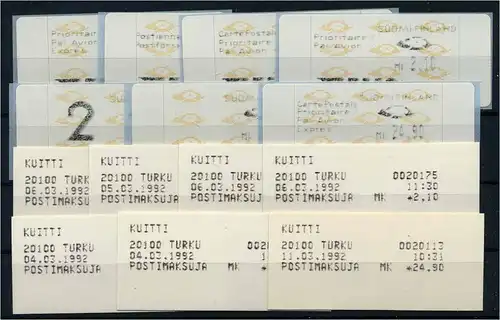 FINNLAND ATM 1992 Nr 12.2 postfrisch (109324)