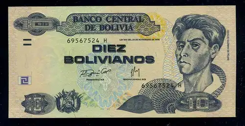 BOLIVIEN Banknote 1986 bankfrisch/unzirkuliert (111143)