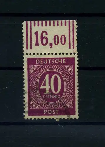 KONTROLLRAT 1946 Nr 929 gestempelt (111409)