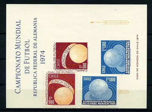 CHILE 1974 Nr 804-805 postfrisch (112602)