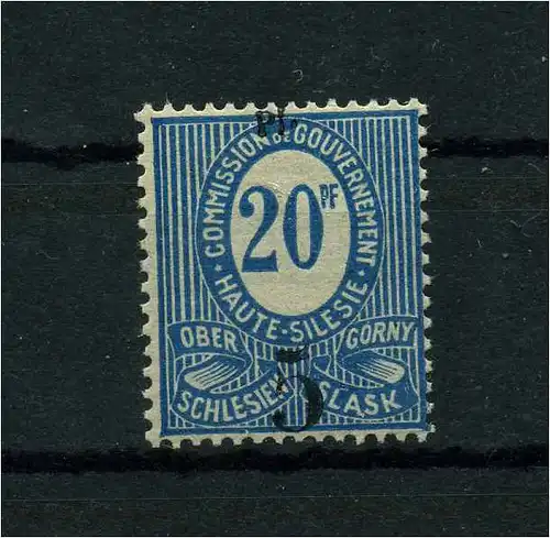 OBERSCHLESIEN 1920 Nr 10 XIV siehe Beschreibung (113918)