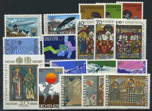 LIECHTENSTEIN Lot aus 1979 postfrisch (119104)