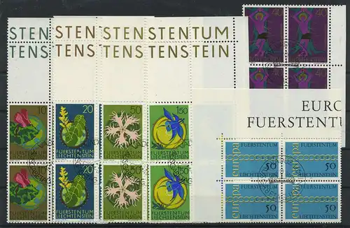 LIECHTENSTEIN Lot aus 1971 gestempelt (119128)