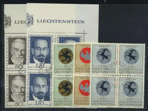 LIECHTENSTEIN Lot aus 1969 gestempelt (119133)