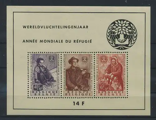 BELGIEN 1960 Bl.26 postfrisch (119207)