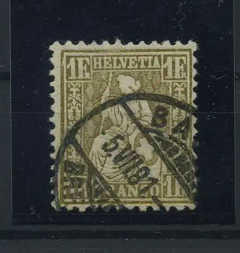 SCHWEIZ 1881 Nr 44 gestempelt (119409)