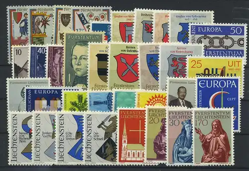 LIECHTENSTEIN Lot postfrisch (119721)