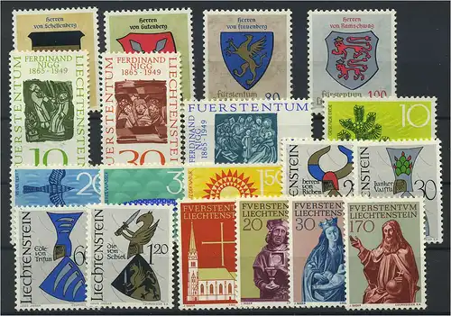 LIECHTENSTEIN Lot postfrisch (119724)