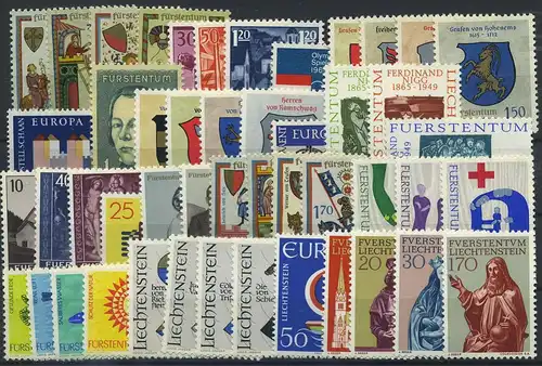 LIECHTENSTEIN Lot postfrisch (119725)