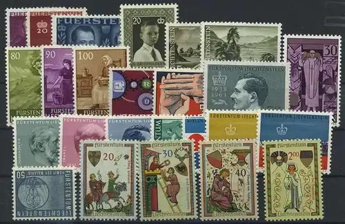 LIECHTENSTEIN Lot postfrisch (119727)