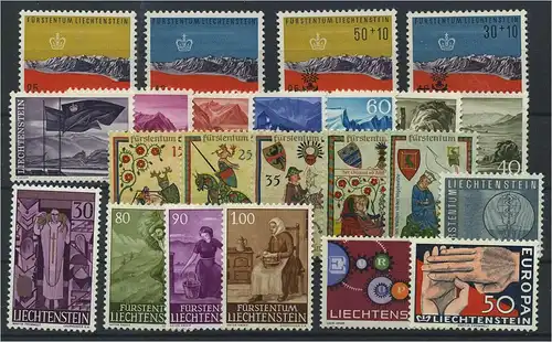 LIECHTENSTEIN Lot postfrisch (119736)