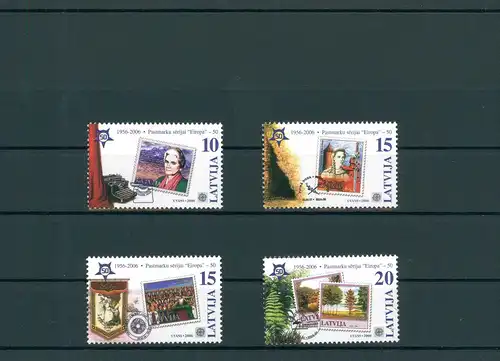 LETTLAND 2006 Nr 652-655 postfrisch (200488)