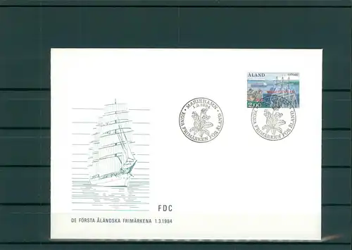 ALAND FDC aus 1984 siehe Beschreibung (201074)