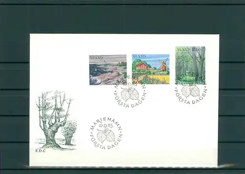 ALAND FDC aus 1985 siehe Beschreibung (201079)