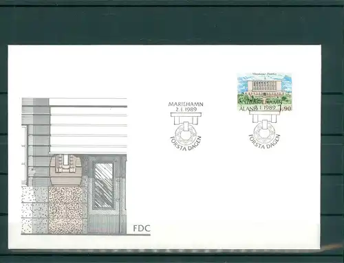 ALAND FDC aus 1989 siehe Beschreibung (201092)