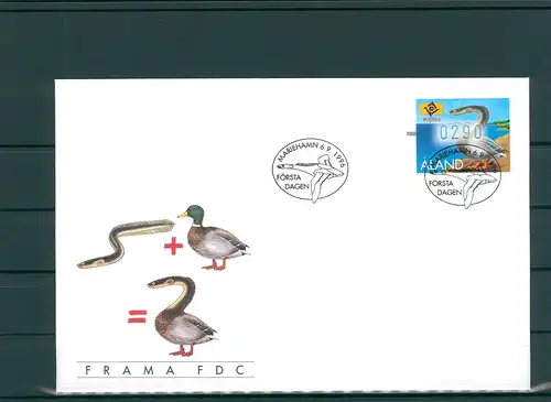 ALAND FDC aus 1996 siehe Beschreibung (201143)