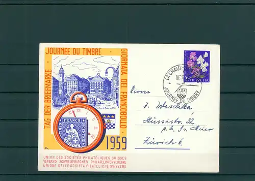 TAG DER BRIEFMARKE 1959 Beleg siehe Beschreibung (201292)