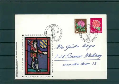 TAG DER BRIEFMARKE 1964 Beleg siehe Beschreibung (201302)