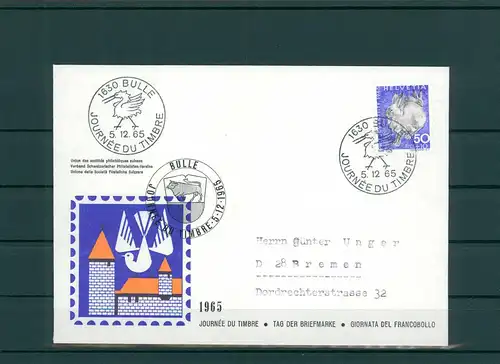 TAG DER BRIEFMARKE 1965 Beleg siehe Beschreibung (201304)