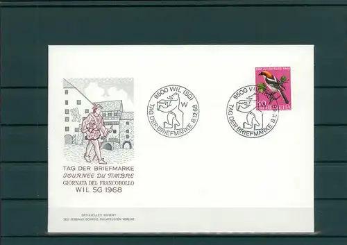 TAG DER BRIEFMARKE 1968 Beleg siehe Beschreibung (201312)