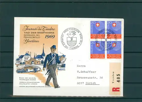 TAG DER BRIEFMARKE 1969 Beleg siehe Beschreibung (201314)