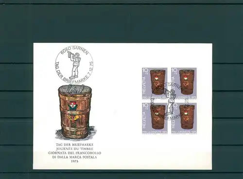 TAG DER BRIEFMARKE 1975 Beleg siehe Beschreibung (201321)