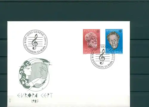 SCHWEIZ 1985 Ersttagsbrief (202154)