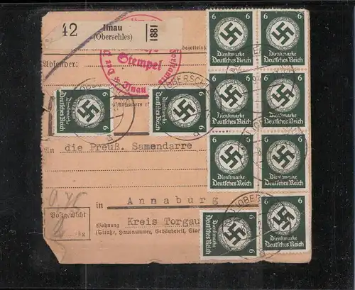 DEUTSCHES REICH DIENST 1934/38 Nr 135 u.a. gestempelt (211602)