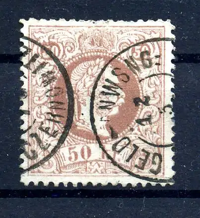 OESTERREICH 1867 Nr 41I gestempelt (217742)