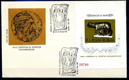 RUMAENIEN 1978 Bl.122 gestempelt (220460)