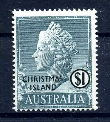 WEIHNACHTSINSELN 1958 Nr 10 postfrisch (221093)