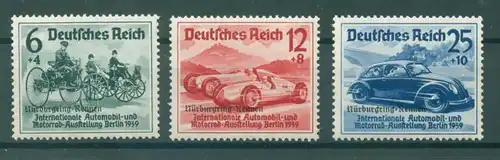 DEUTSCHES REICH 1939 Nr 695-697 postfrisch (222280)