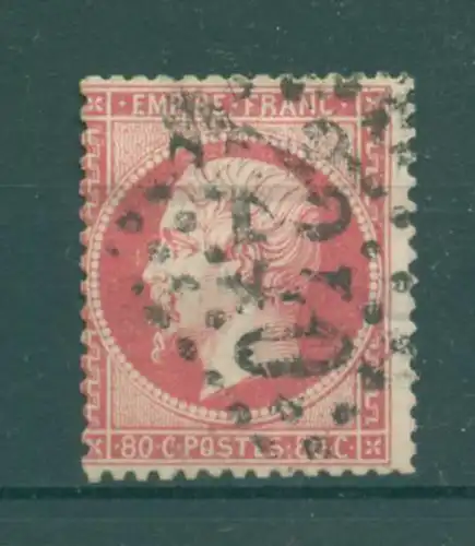FRANKREICH 1862 Nr 23 gestempelt (223642)